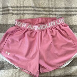 Under Armour Women's Pink Athletic Shorts
